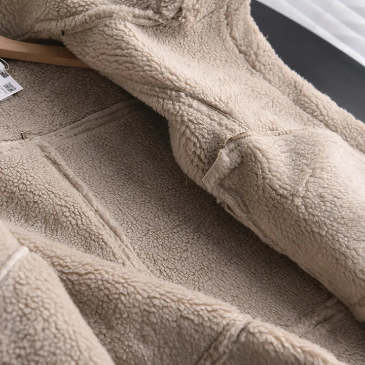 Drune | Wildleder Winterjacke Warm & Stilvoll