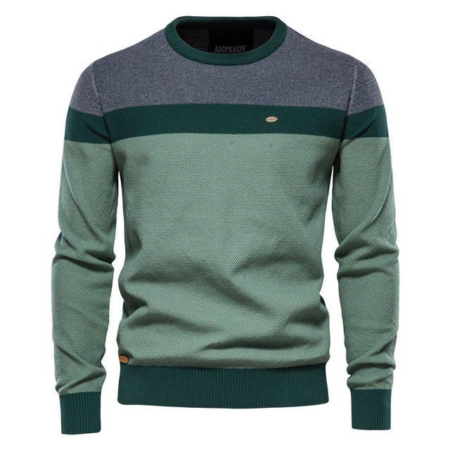 Drune | Farbblock Sweatshirt Für Herren