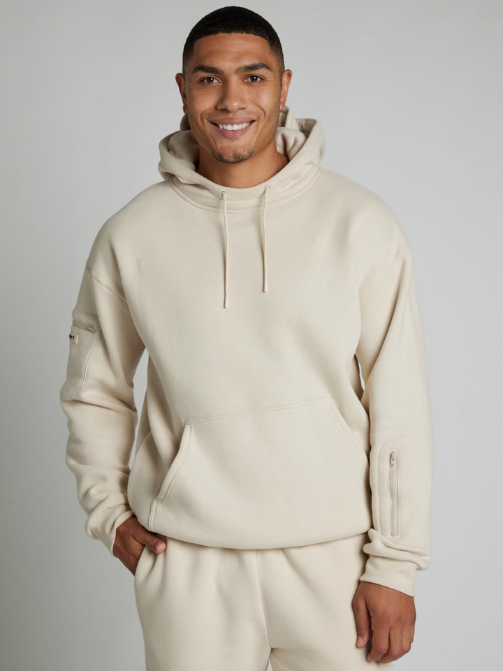 Drune | Bequemer Reise-Hoodie mit Flugmodus-Grafik