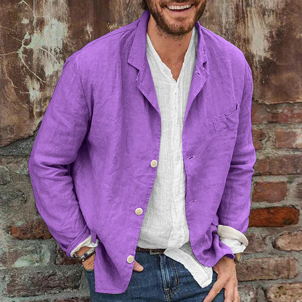 Drune | - Leichte Baumwoll-blazer für Herren: Komfort und Stil