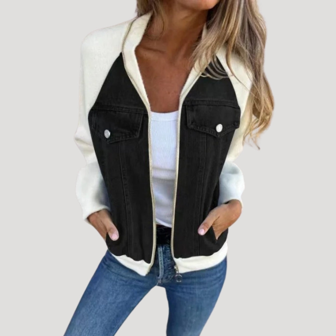 Drune | Damen leichte Bomberjacke – lässiger Frühlingsstil
