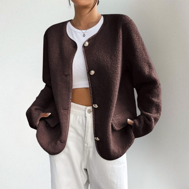 Drune | Strick-Cardigan mit offenem Vorderteil