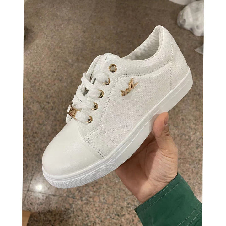 Drune Damen-Sneaker: Flache, atmungsaktive Schnürschuhe für Mädchen"
