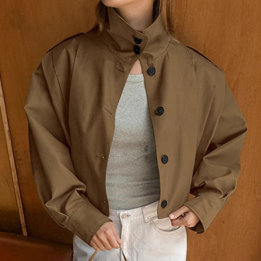 Drune | Elegante kurze Jacke für Frauen Liora