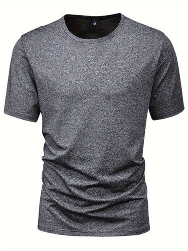 Drune | 3er Pack Herren T-shirts Mit Kurzen Ärmeln, Sommerliche Einfarbige Farbe