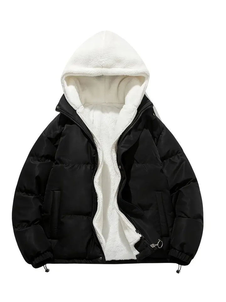 Drune | Fleece-Winterjacke mit Kapuze - Stilvoll und warm für den Winter