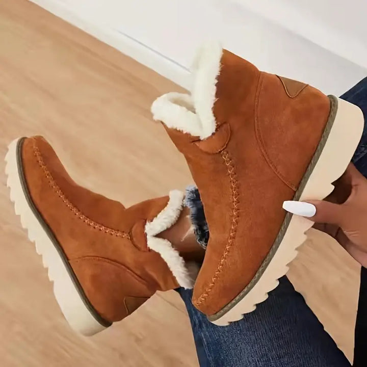 Drune | Warme Plüsch Schafslederstiefel, Stylisch und Bequem