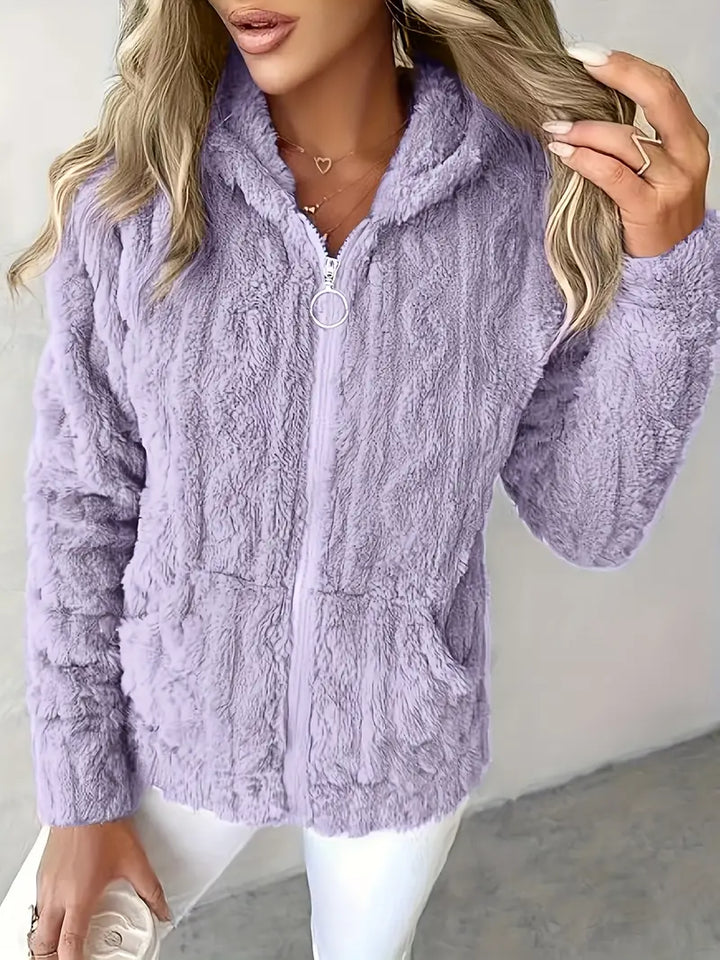 Drune | Weiches Kapuzen Sweatshirt mit Reißverschluss