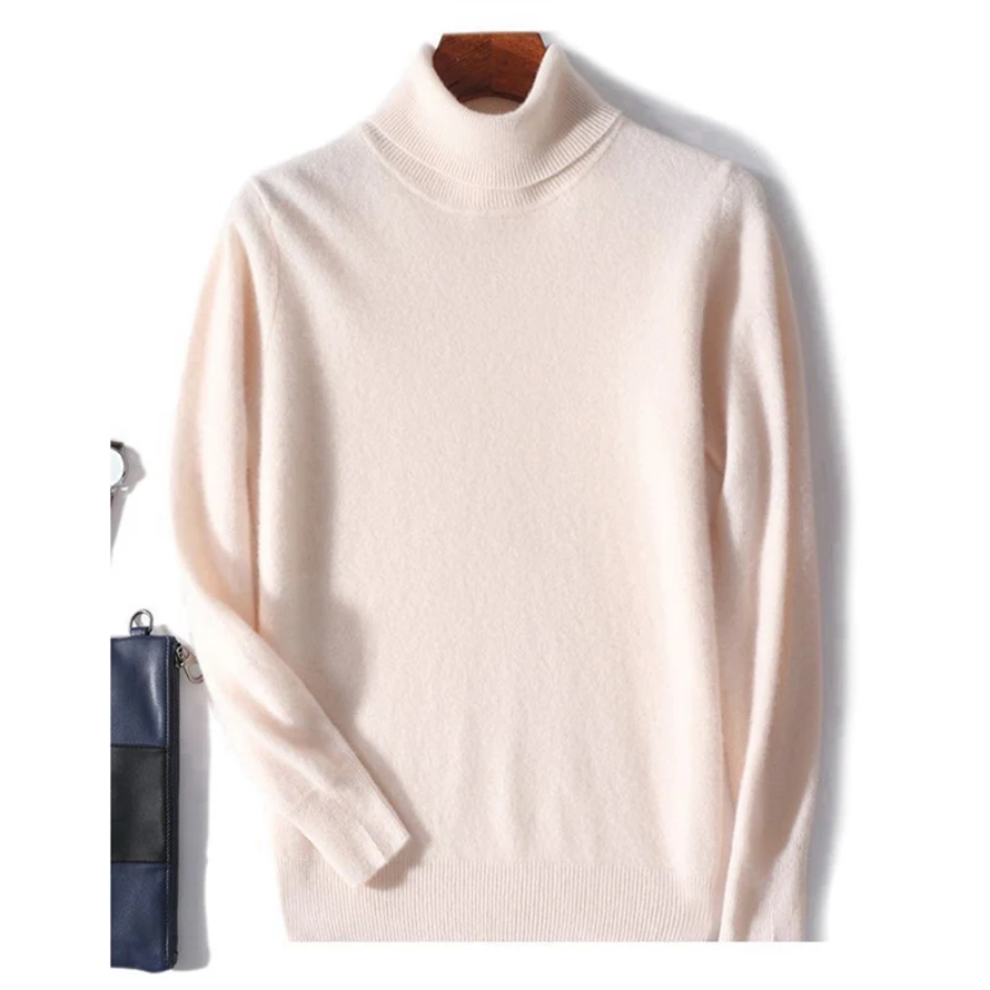 Drune | Herren Wollpullover Mit Rollkragen Und Schlankem Design