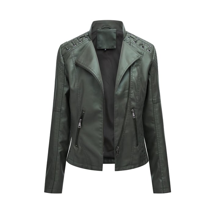 Drune | Gewaschene Lammfell-Lederjacke