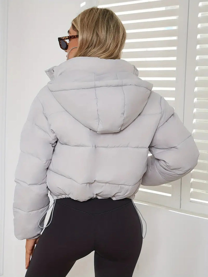 Drune | Gekürzte Puffer Winterjacke für Damen