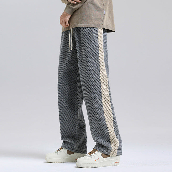 Drune | Herrenmode-Hose Aus Dicker Baumwolle