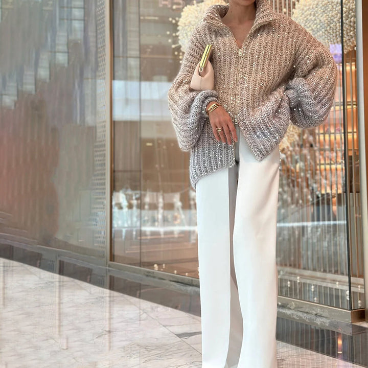 Drune | Lässiger Strickstrickjacke