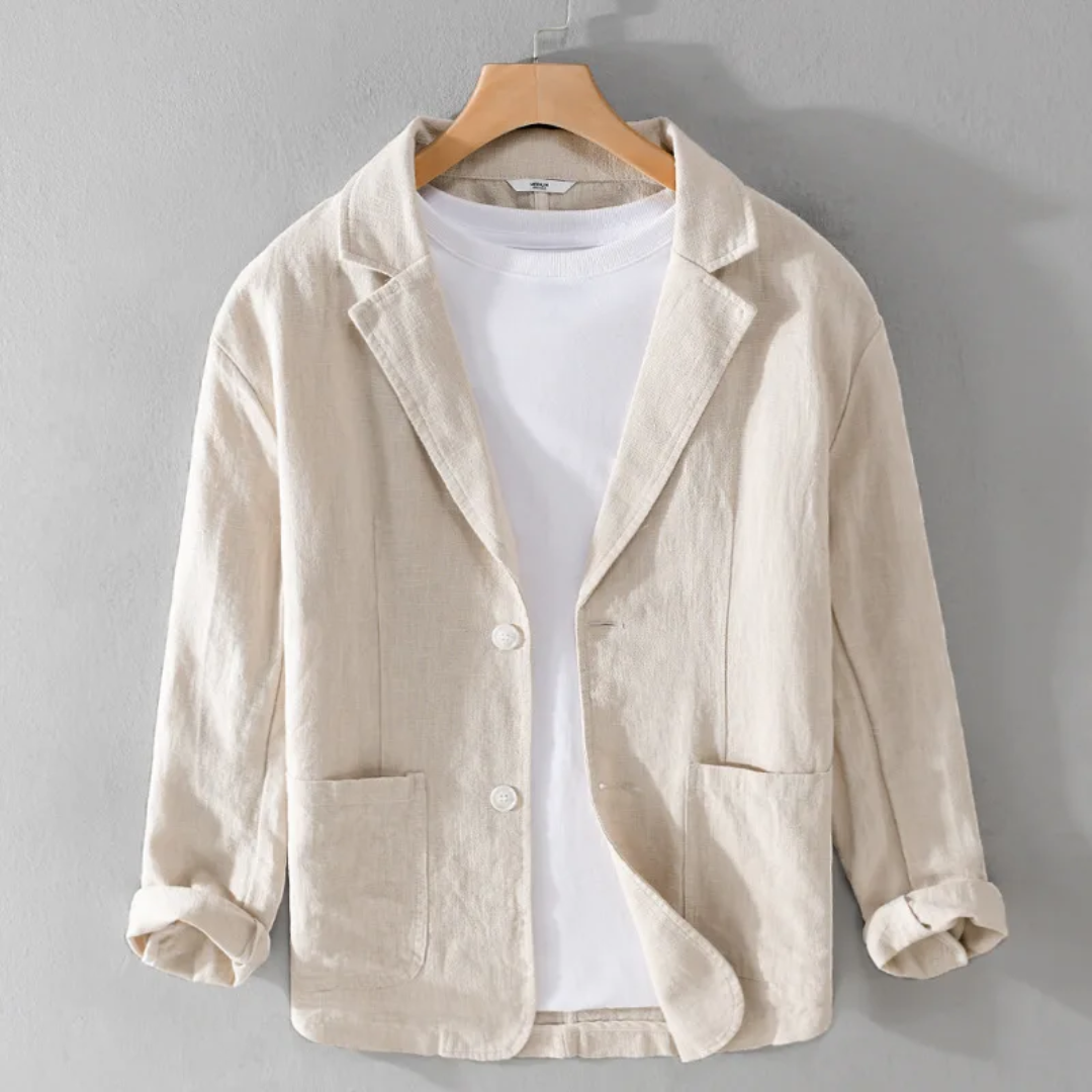 Drune | Wesentliche Leinenjacke