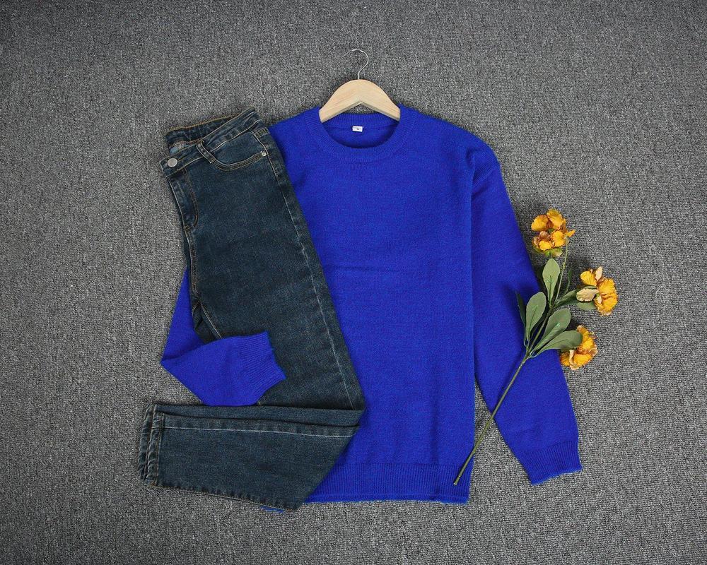 Drune | Langarmpullover mit Rundhalsausschnitt