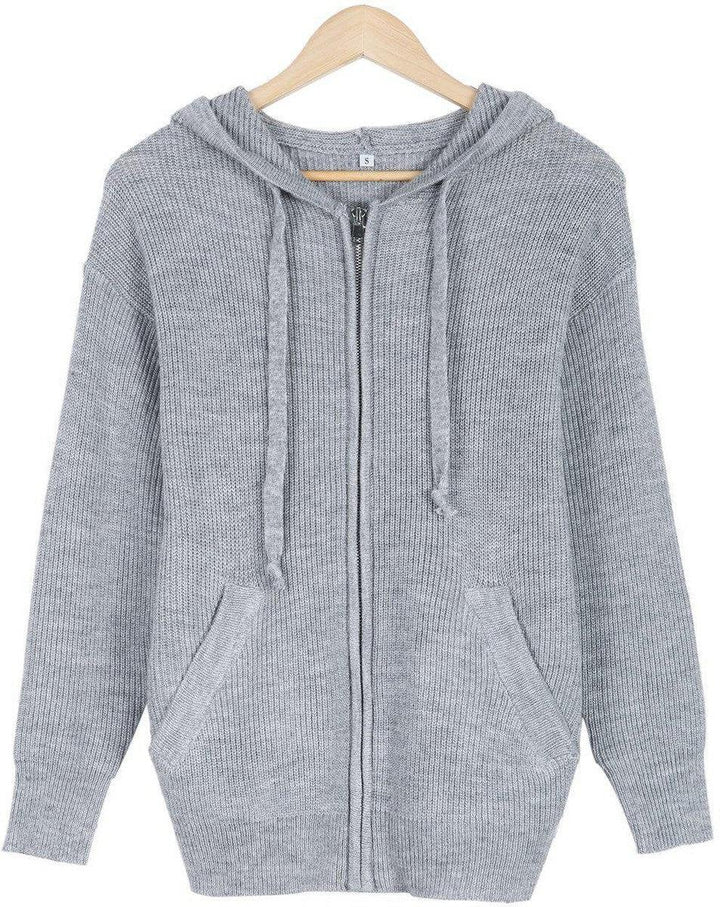 Drune | Kapuzenpullover mit Seitentaschen und Frontreißverschluss