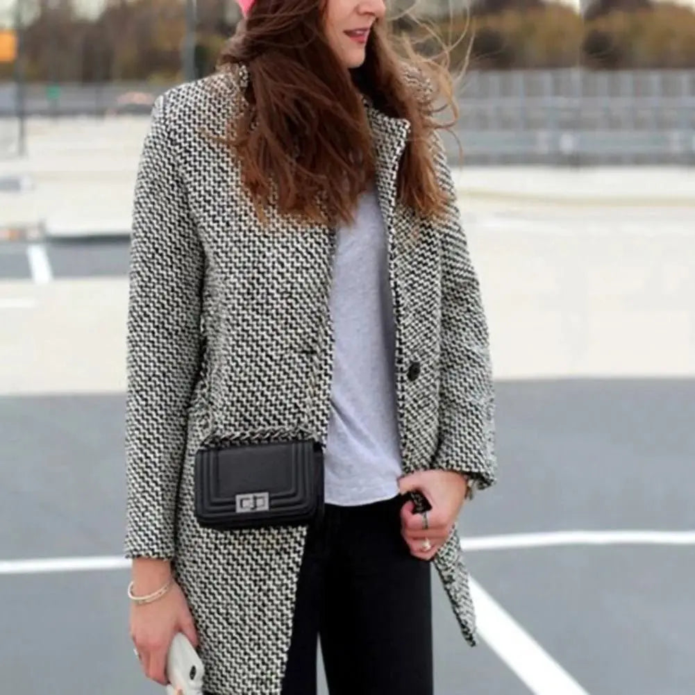 Drune | Lange Jacke aus Wolle