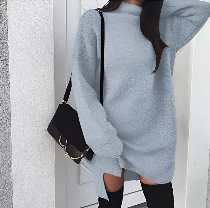 Drune | 2024 Herbst Oversized Rollkragenkleid