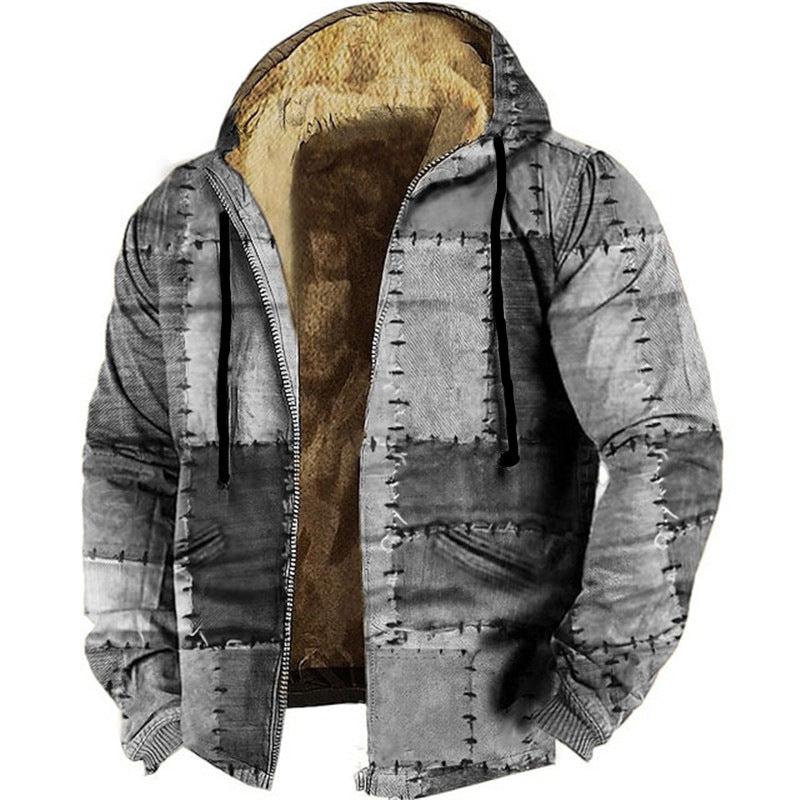 Drune | Hoodie Wollmix - Relaxed Fit Boho Stil
