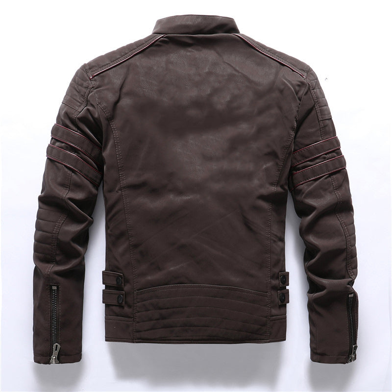 Drune | Herren Schlanke Passform Jacke - Reißverschluss