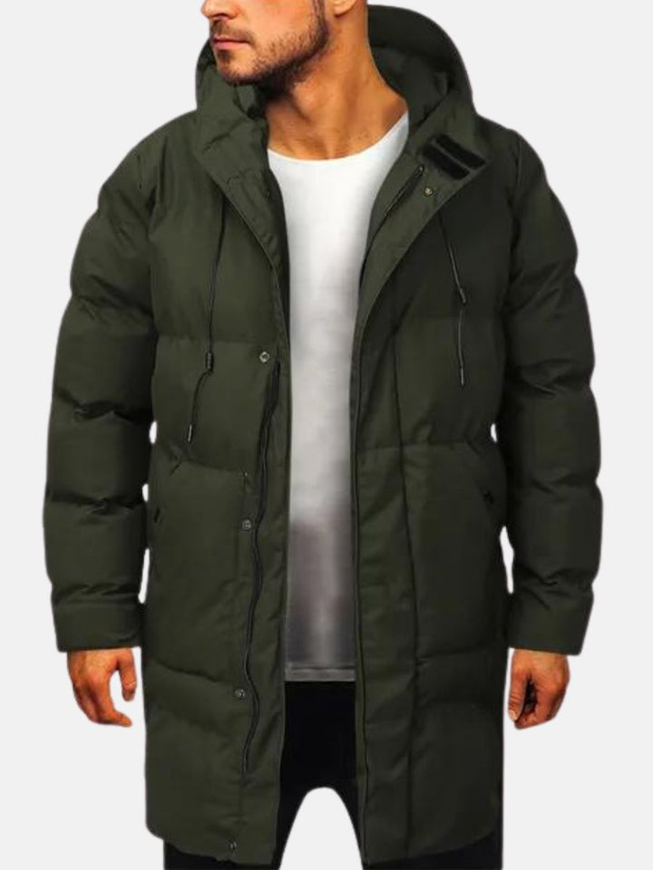 Drune | Winter Parka Jacke - Langer, warmer Outdoor Mantel für kalte Tage und Freizeit