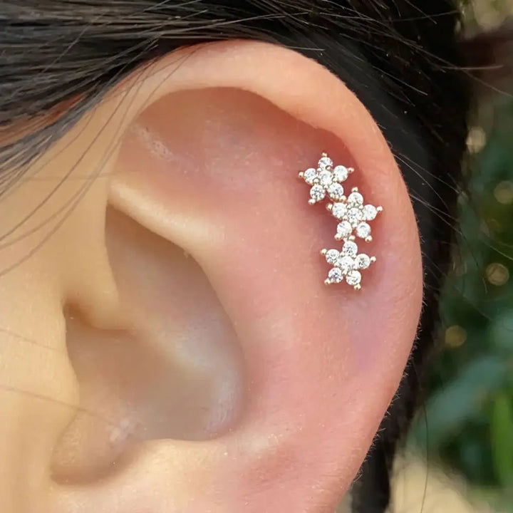 Drune | Tragus Helix 925 Silber Ohrringe Für Damen