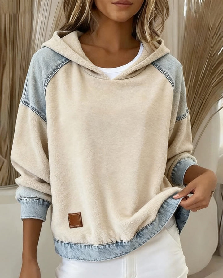 Drune | Kapuzensweatshirt mit Kontrasttasche