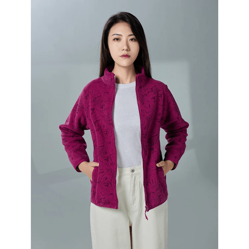 Drune | Fleece Zip-Up Jacke - Weich & Warm - Stilvolles Design