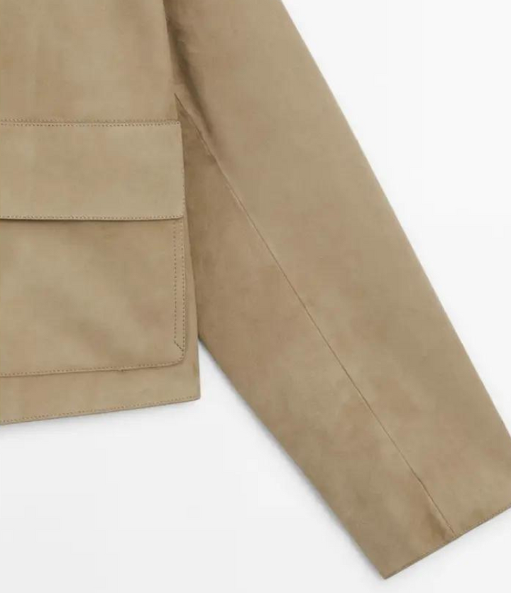 Drune | Klassische Wildlederjacke