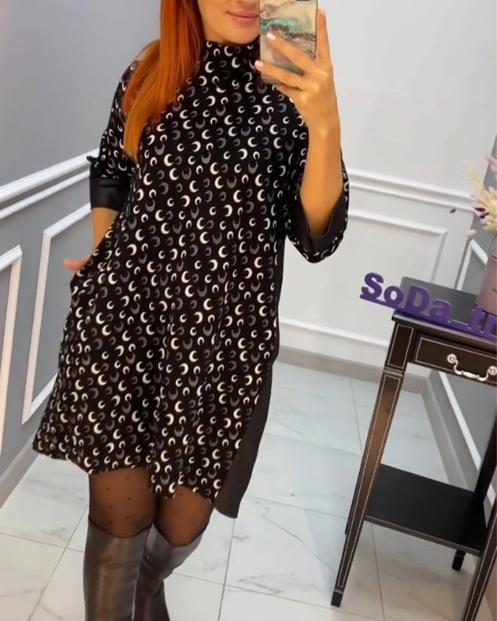 Drune | Schmetterling Bedrucktes Kleid
