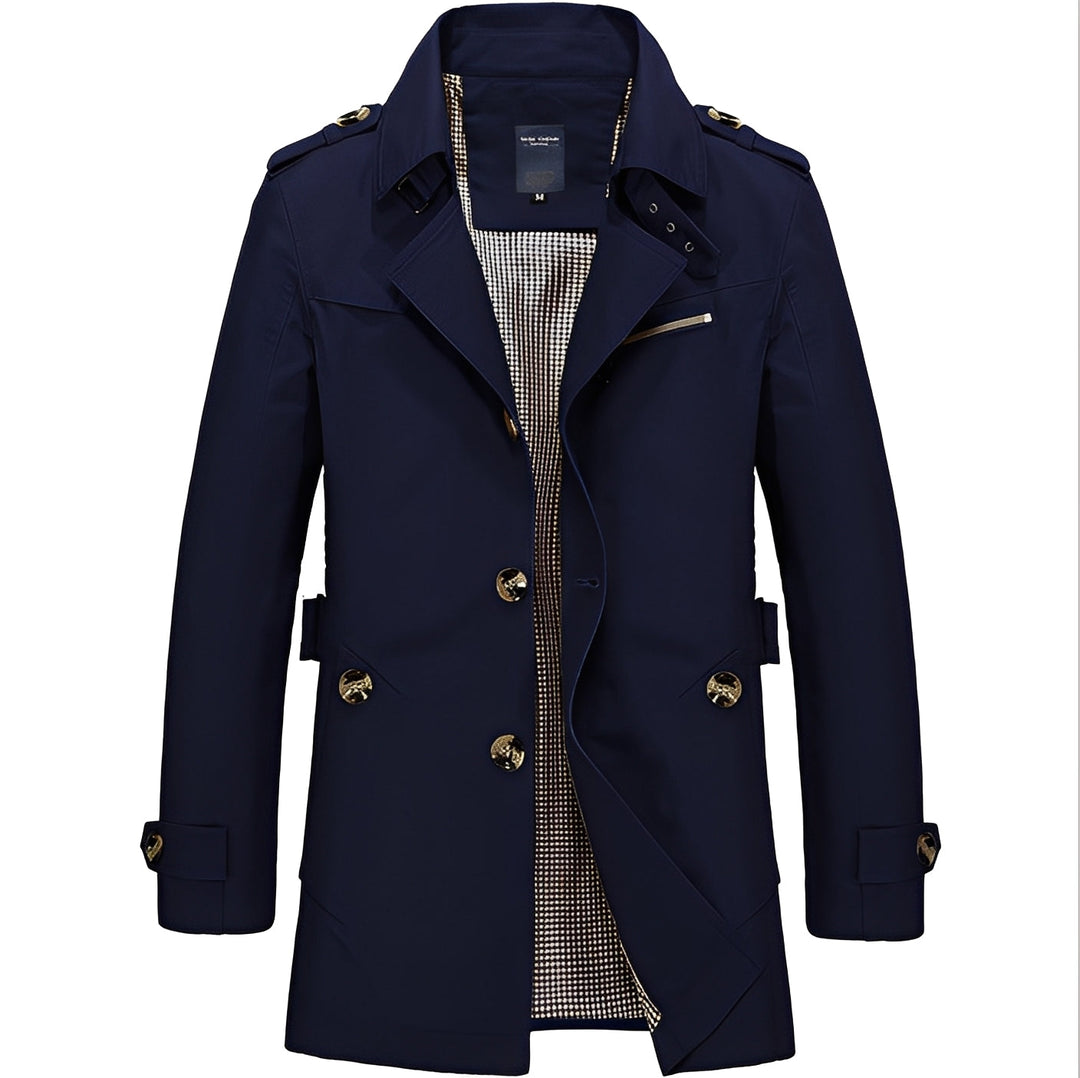 Drune | Lässige Mid-Länge Windjacke für Männer