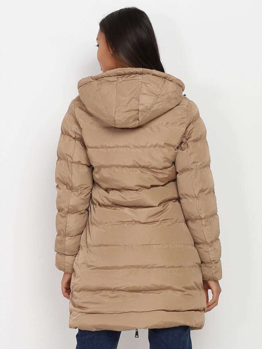 Drune | Kapuzen-Puffer-Jacke - Wasserabweisend - Polyesterfüllung - Winterkomfort