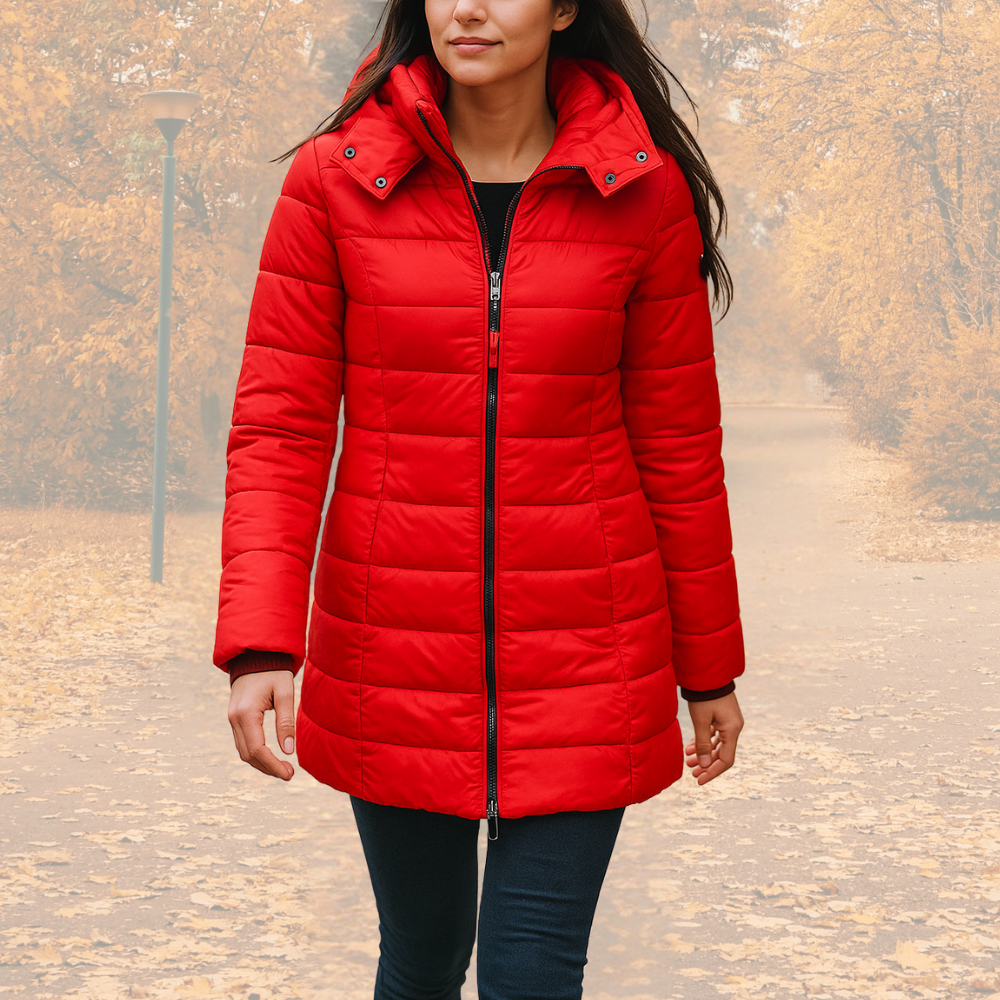 Drune | Wattierte Winterjacke mit Kapuze
