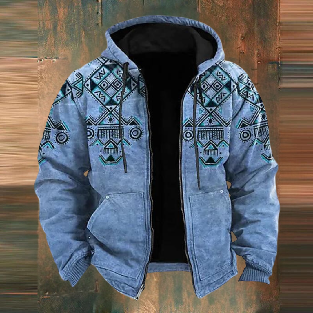 Drune | Kapuzenjacke Mit Reißverschluss Für Männer