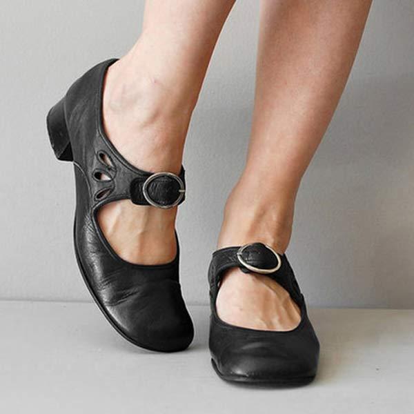 Drune | Orthopädische Vintage Schuhe Mit Runder Zehe