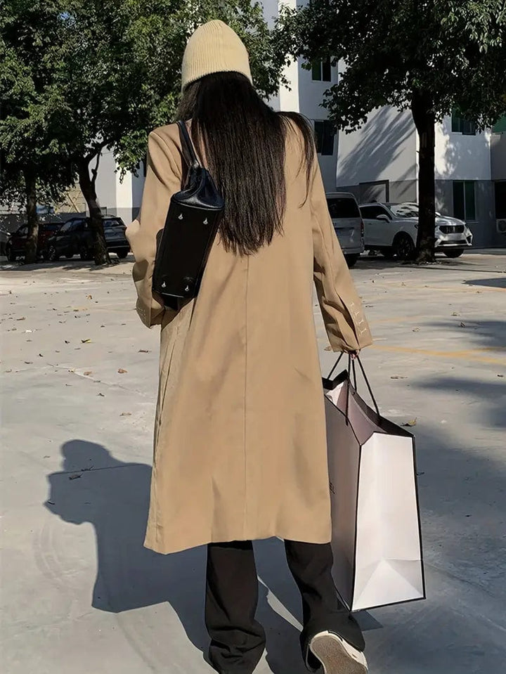 Drune | Trenchcoat Klassisch Zeitloser Stil Ideal für den Winter