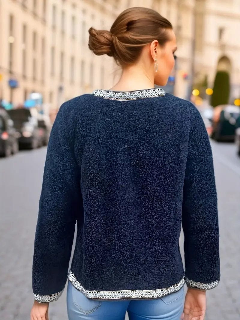 Drune | Cardigan Chic Moderner Stil Ideal für den Winter