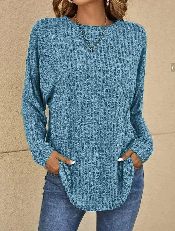 Drune | Strickpullover - Weiches Strick - Lässige Passform - Lange Ärmel Bequem