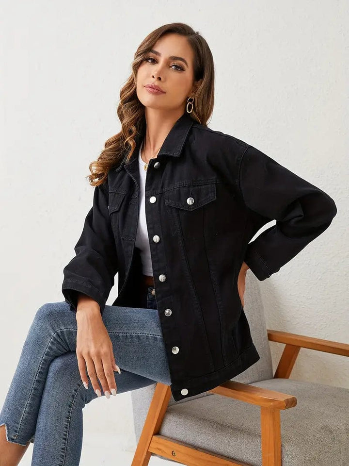Drune | Jacke Casual Denim Perfekt für Lässige Tage