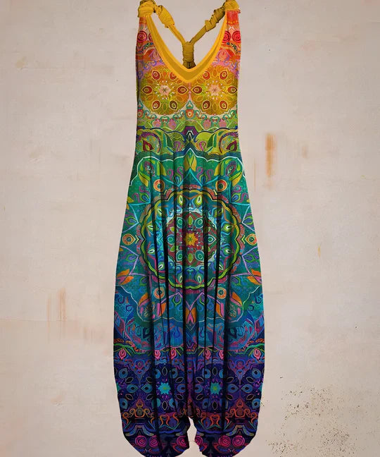 Drune | Lässiger Jumpsuit im Bohemian-Stil – Bequem und trendy für jeden Anlass