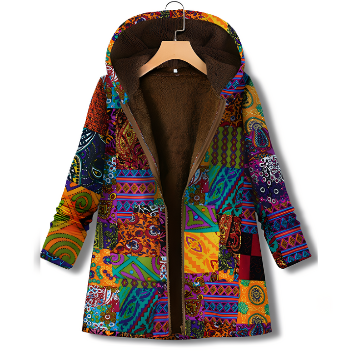 Drune | Vintage-Jacke mit Muster für Damen