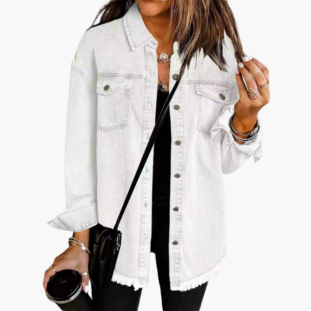 Drune | Jeansjacke Im Lässigen Vintage-Stil - Perfekt für Freizeit und Alltag