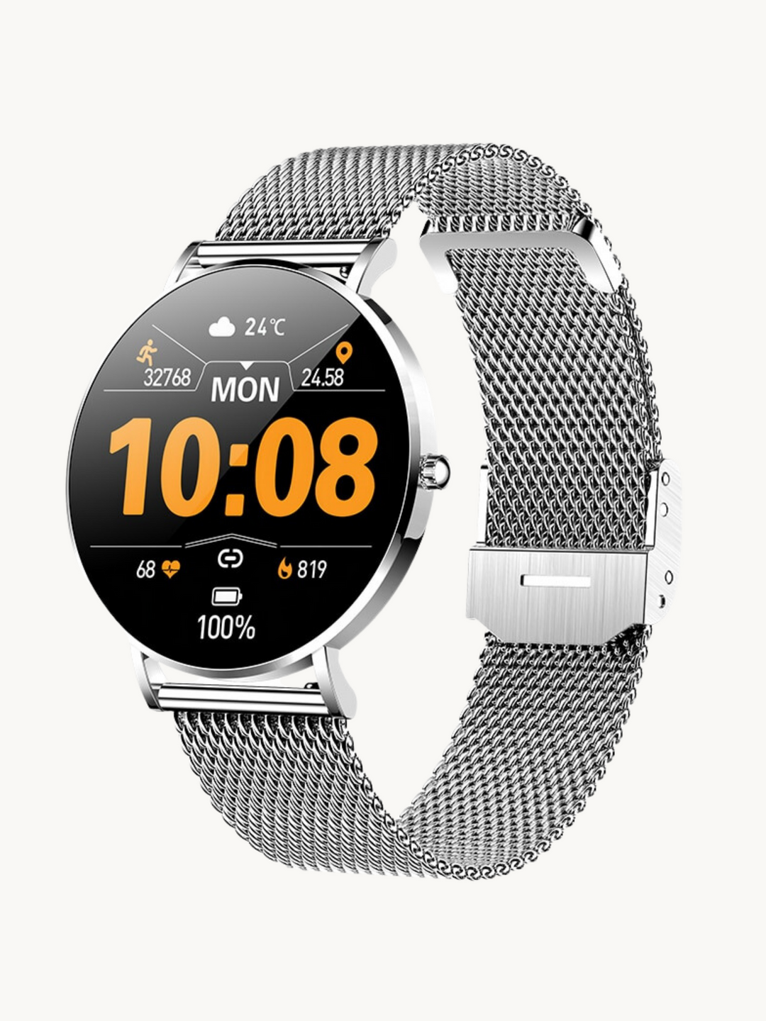 Drune | Damen Smartwatch Mit Voll Touch Display Und Vielseitigen Fitness Funktionen