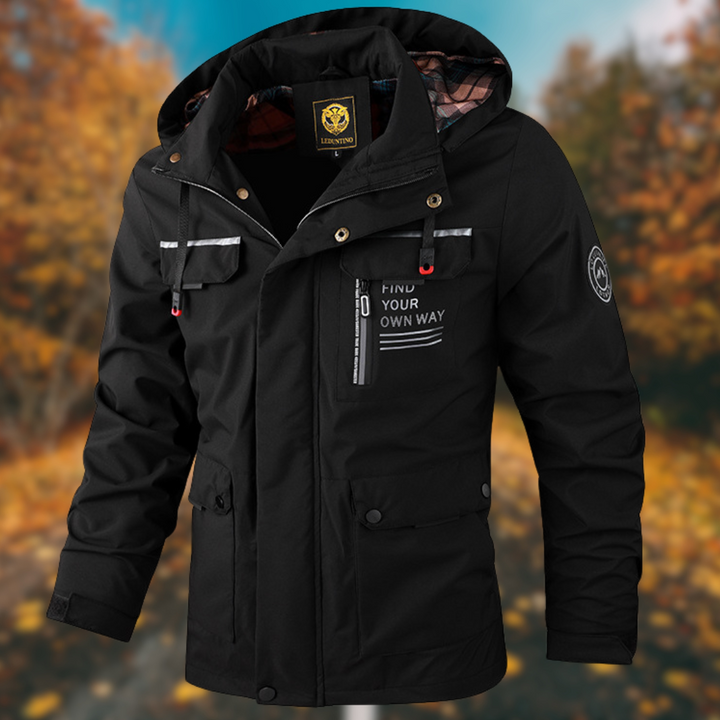 Drune | Herrenjacke mit Kapuze