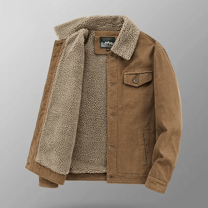 Drune | Bronco Corduroy Sherpa Jacke