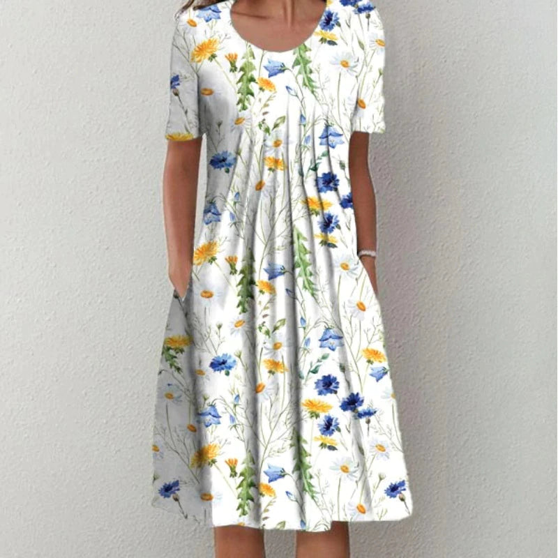 Drune | Elegantes Baumwollkleid