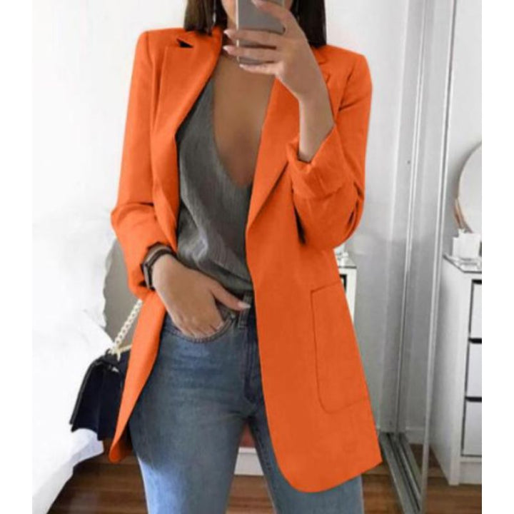 Drune | Damen Blazer Offen - Tailliert & Langarm