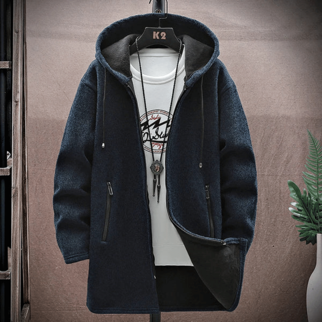 Drune | Kapuzen Fleecejacke