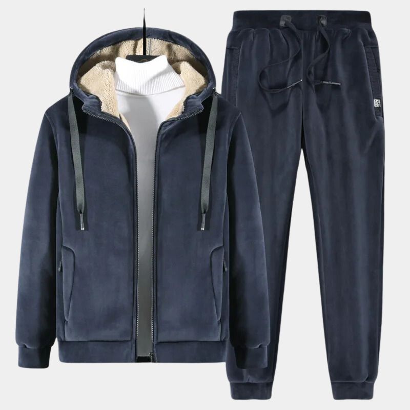 Drune | Bequemer Trainingsanzug Herren mit Wendbarem Design und Kordelzug
