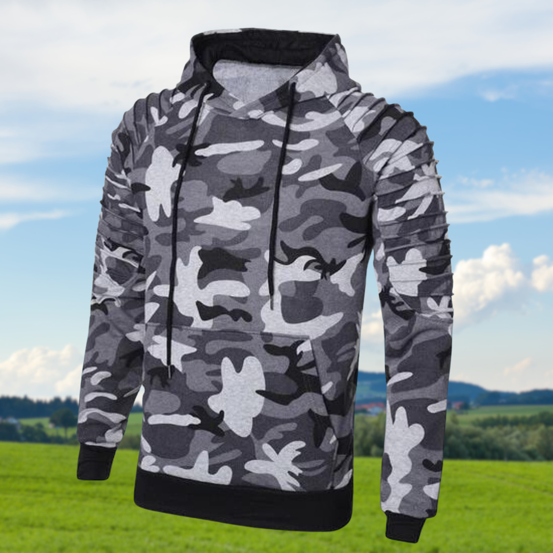 Drune | Camouflage Kapuzenpullover
